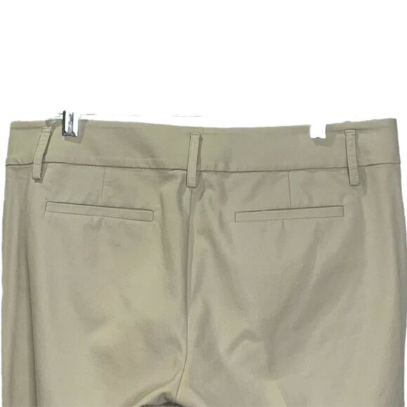 Ann Taylor Loft Women Marisa Tan Cropped Pants 10 - Picture 6 of 9